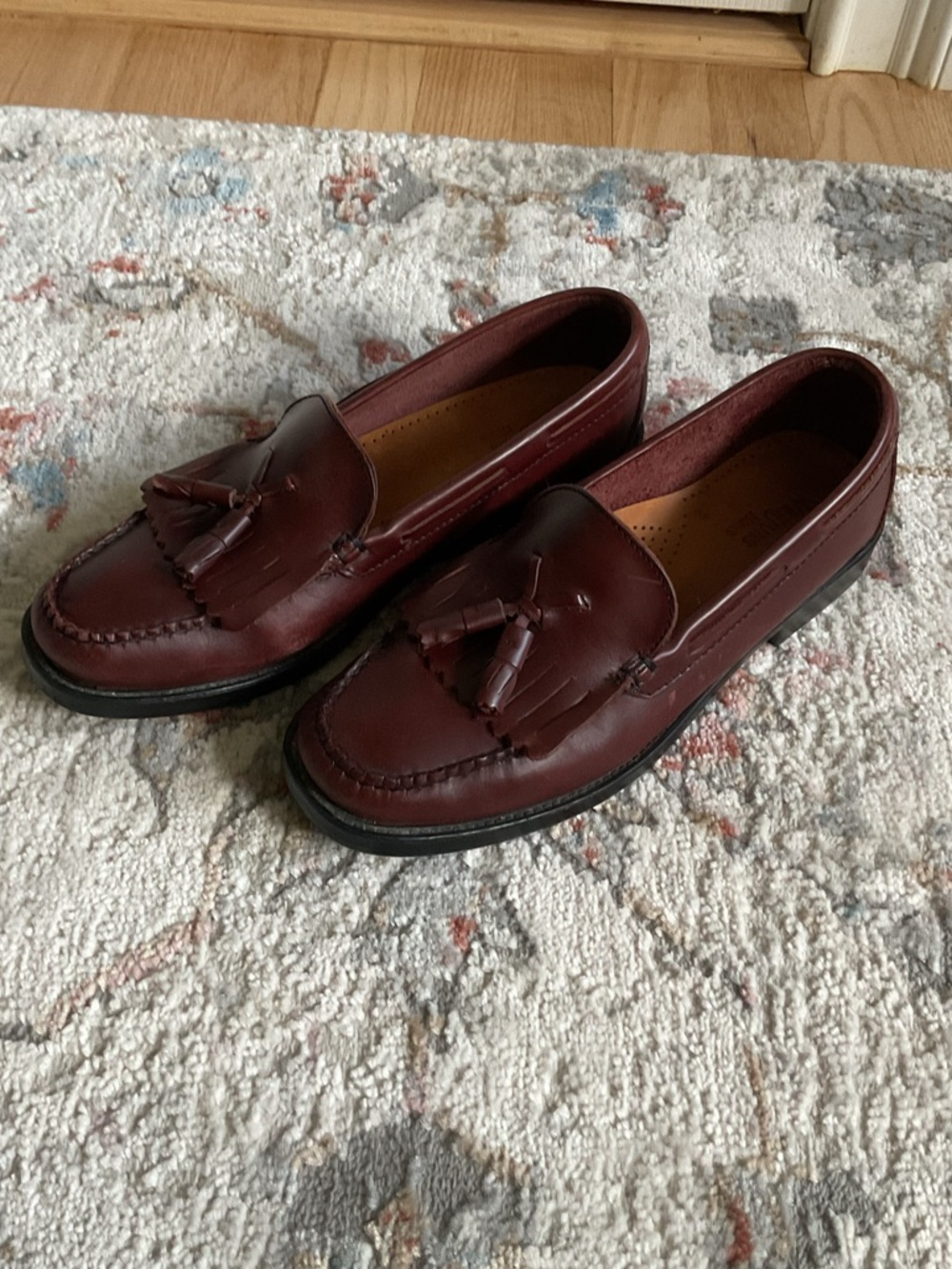 Vintage Bass Weejums Marietta 11 Tassel Kiltie Loafers - Picture 2 of 15